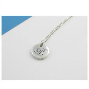 Tiffany and Co small notes letter B necklace